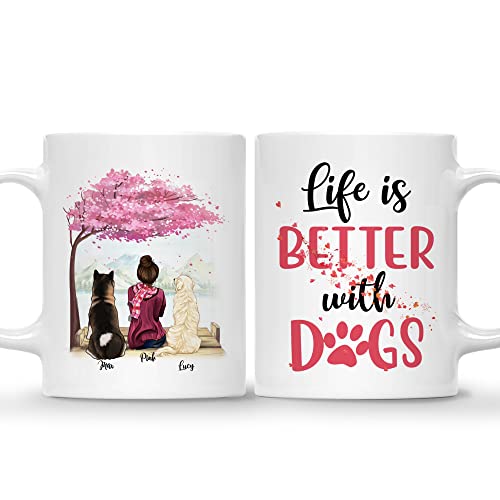 2 dogs - Life Is Better With D