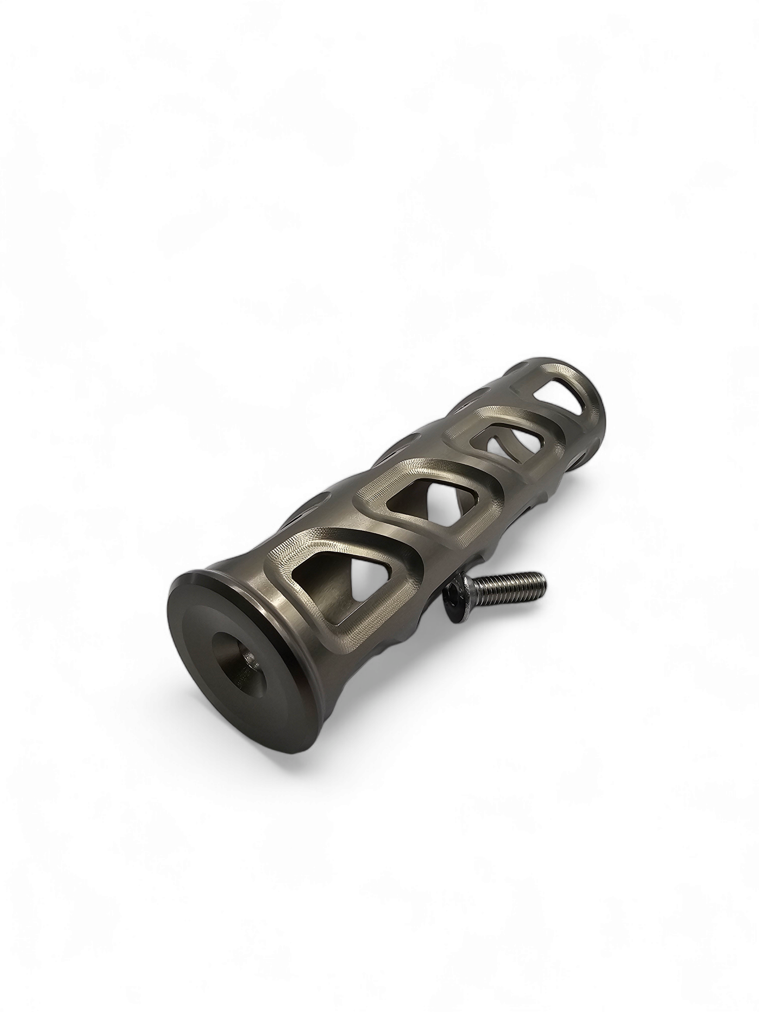 2017-2024 Can-Am Maverick X3 EOD Grab Handle - Anodized Gun Metal Finish - Heavy Duty Off-Road Accessory for UTV & Side-by-Side Vehicles - Perfect for Trail Riding, Dune Bashing & Off-Road Adventures