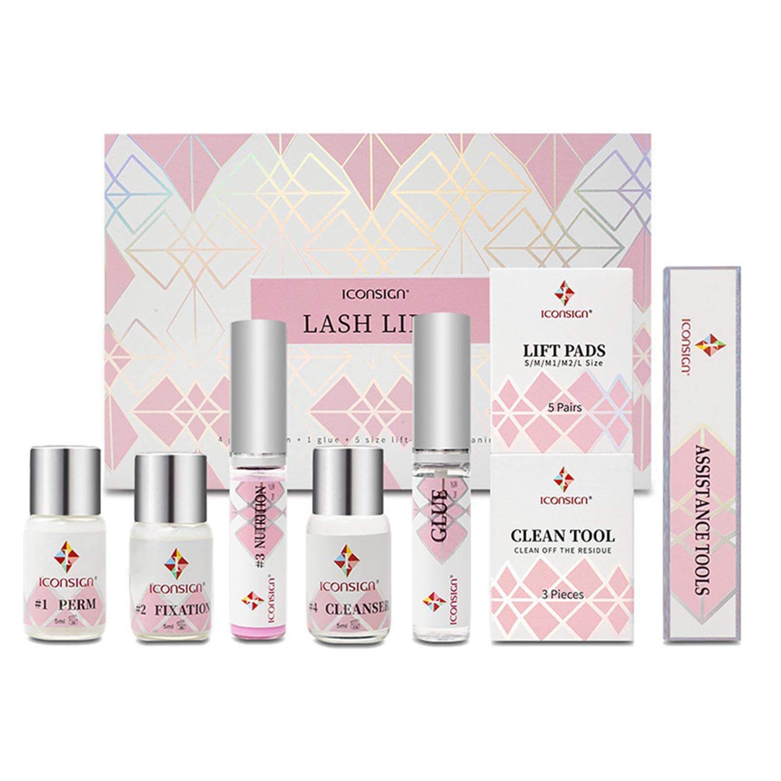 LOSA Professional Lash Lift Kit - At Home & Salon Use, Safe Eyelash Perming System for Natural Curly Lashes | Perfect for DIY Beauty, Bridal Makeup & Special Occasions