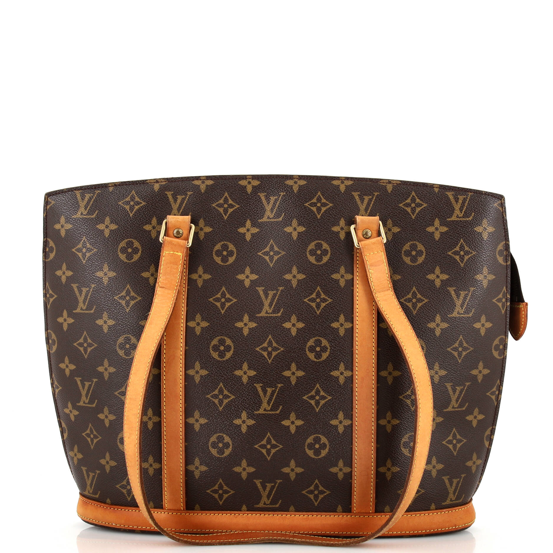 Babylone Monogram Canvas Handbag for Women - Stylish Designer Tote Bag for Work, Travel & Everyday Use