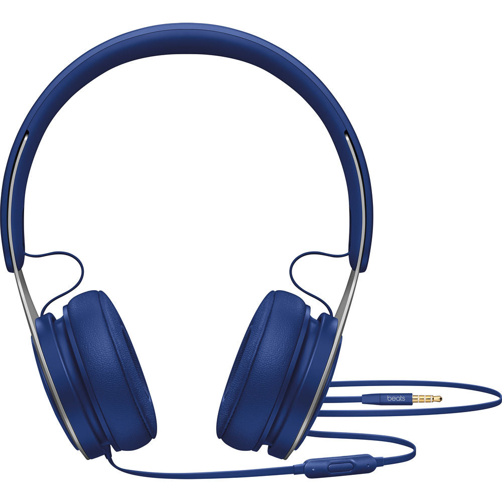 Beats by Dr. Dre Beats EP On-Ear Wired Headphones with Built-in Mic - Blue | Lightweight Comfort for Music, Gaming & Travel
