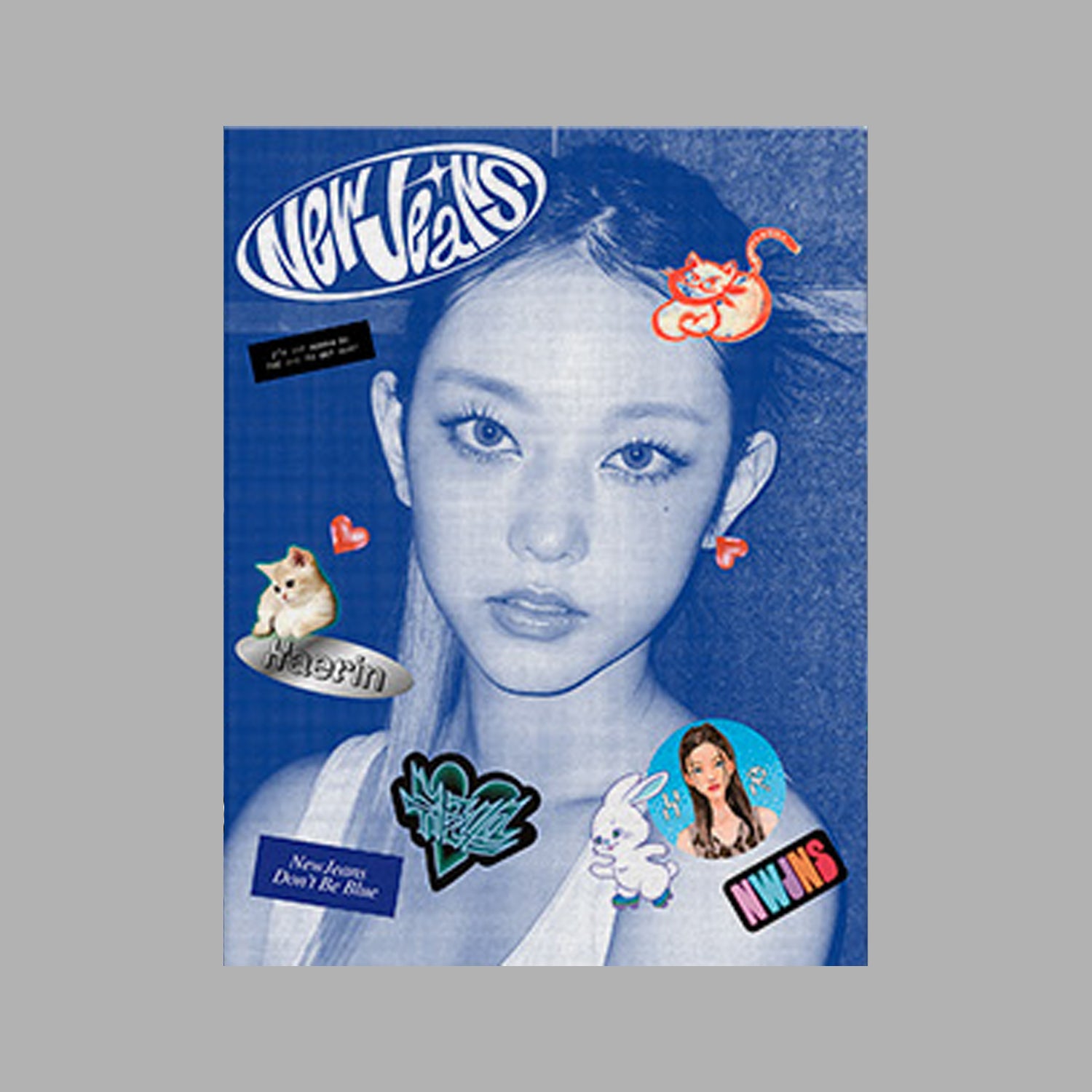 NewJeans 1st EP Album 'New Jeans' (Bluebook) - K-Pop Music CD for Fans, Collectors & Gift Giving