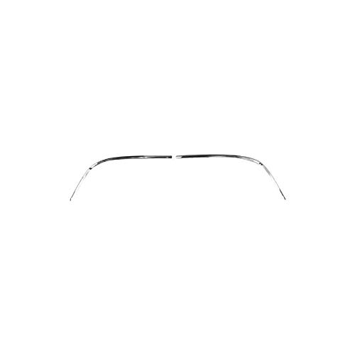 1955 1956 1957 Chevy HT & Nomad Upper Windshield Glass Trim Moldings - Premium Fit & Finish for Classic Car Restoration | Perfect for Show Cars & Daily Drivers