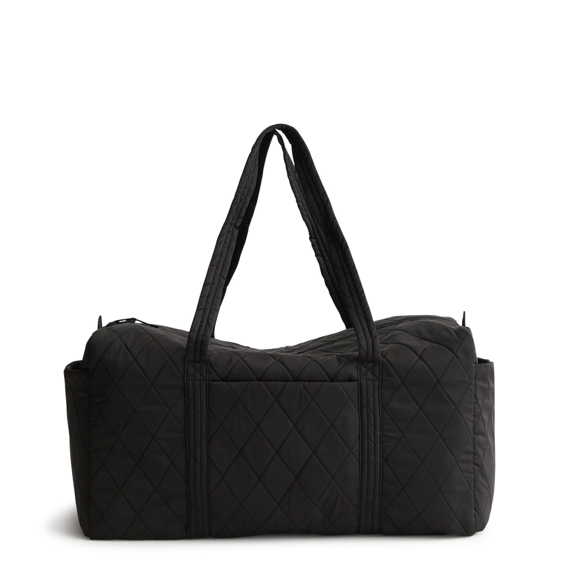 Vera Bradley Women's Large Original Duffel Bag - Lightweight Travel Tote for Gym, Weekend Getaways & Airplane Carry-On | Water-Resistant Performance Twill Fabric