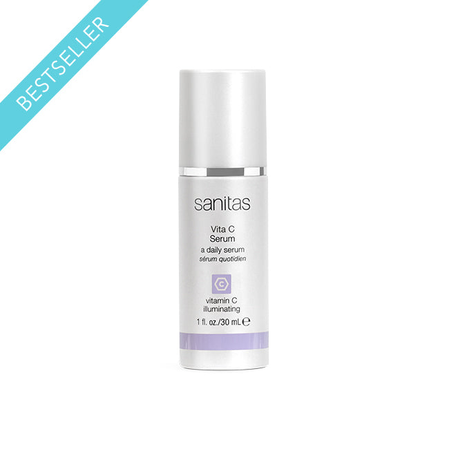 Sanitas Vita C Serum - Vitamin C Face Serum for Brightening & Anti-Aging | Best for Daily Skincare Routine & Dark Spot Reduction