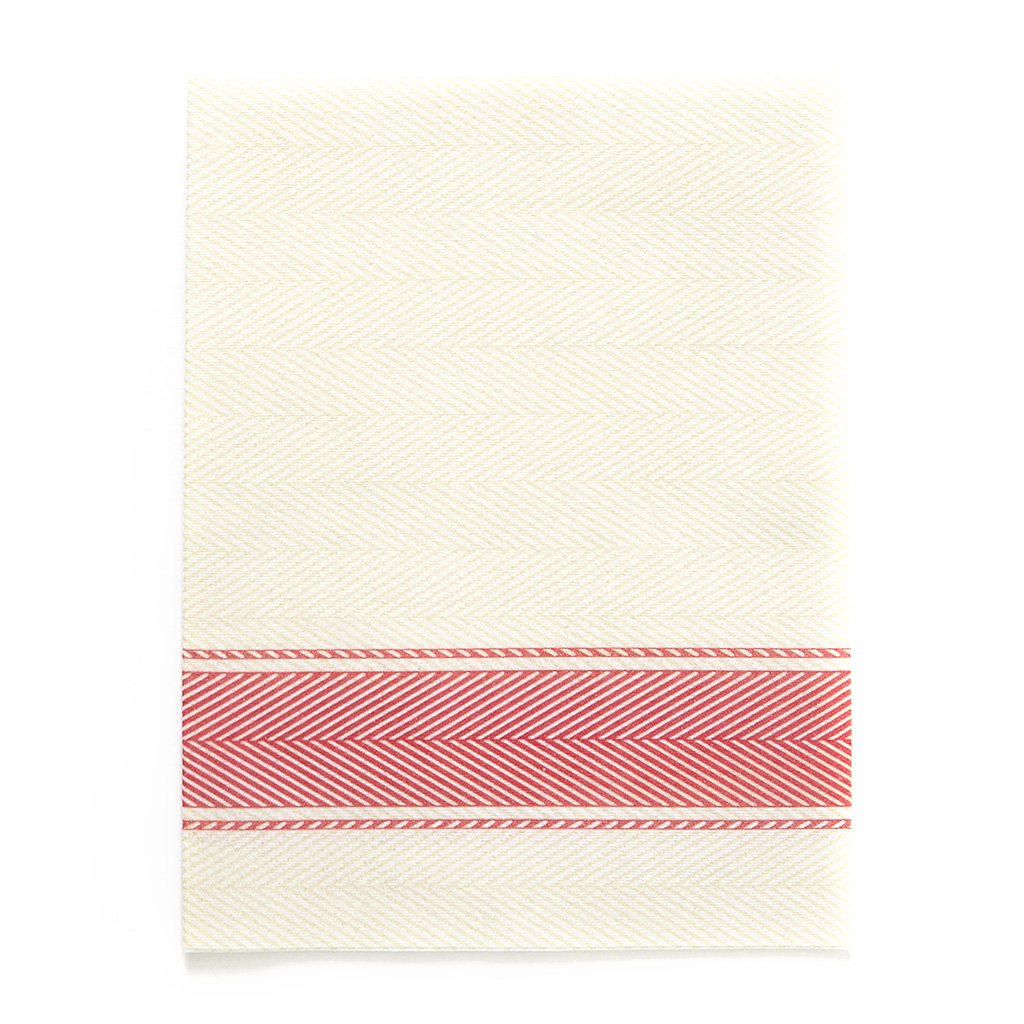 Premium Disposable Napkins & Kitchen Towels - 25 Count, Eco-Friendly, Linen-Like Feel | Biodegradable & Soft | Ideal for Dinner Parties, BBQs, Picnics & Everyday Kitchen Use | Red Cloth-Like Napkins