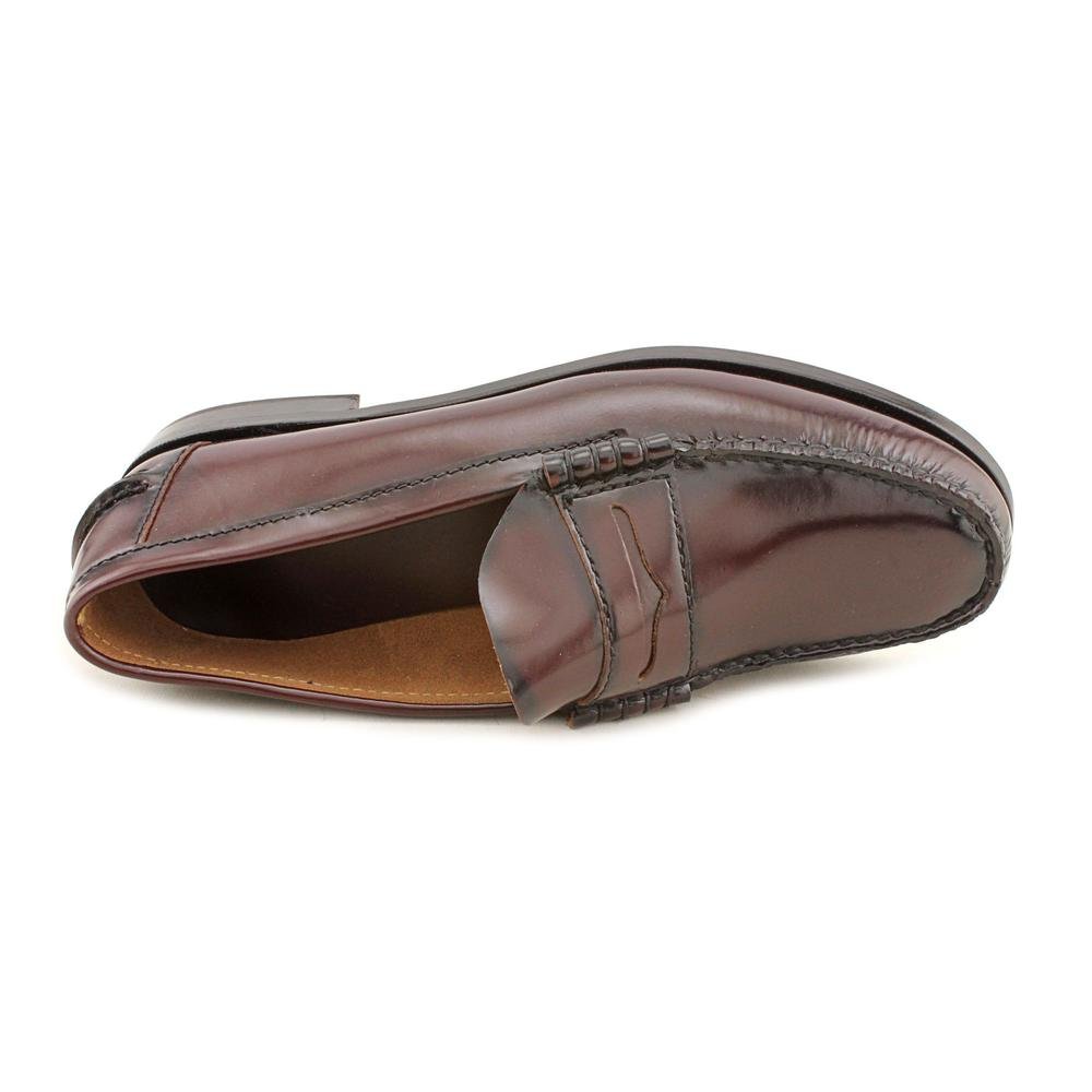 Florsheim Men's Burgundy Moccasin Loafers - Comfortable Slip-On Dress Shoes Size 10 E US - Perfect for Business Casual & Office Wear