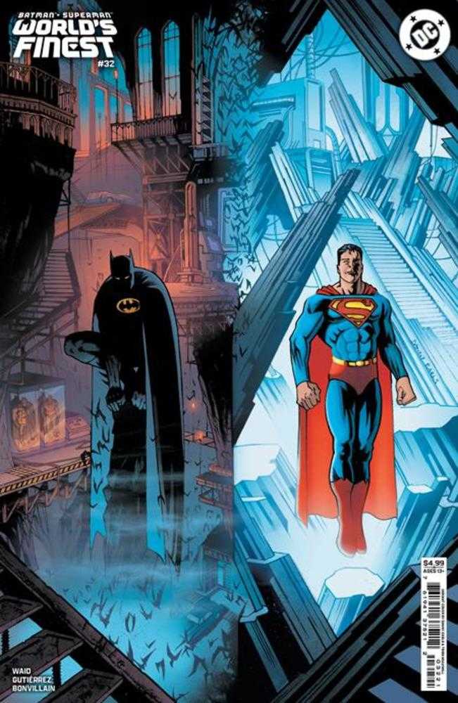 Batman Superman Worlds Finest #32 Cover C Danny Earls Card Stock Variant - DC Comics Collectible for Display & Investment - Perfect for Comic Book Fans & Collectors