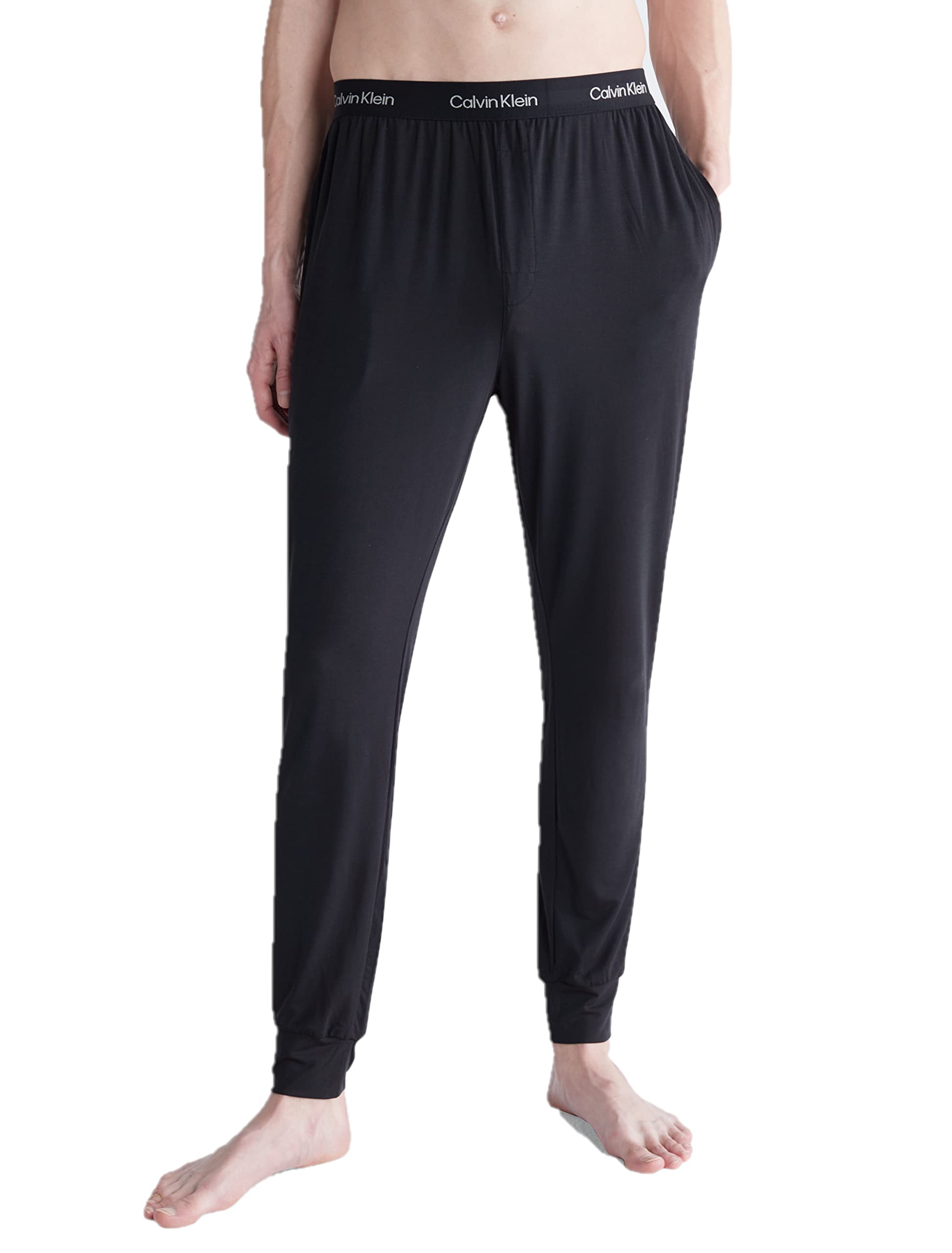 Calvin Klein Men's Ultra Soft Modern Modal Lounge Jogger Pants - Comfortable Casual Sweatpants for Home, Workout & Travel