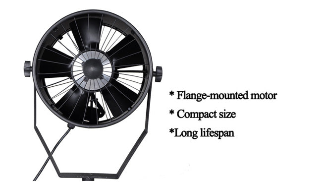 BloMo Studio Fan - Portable USB Desk Fan with 3 Speeds, Quiet Cooling for Home, Office, and Travel | Perfect for Work, Study, and Outdoor Activities