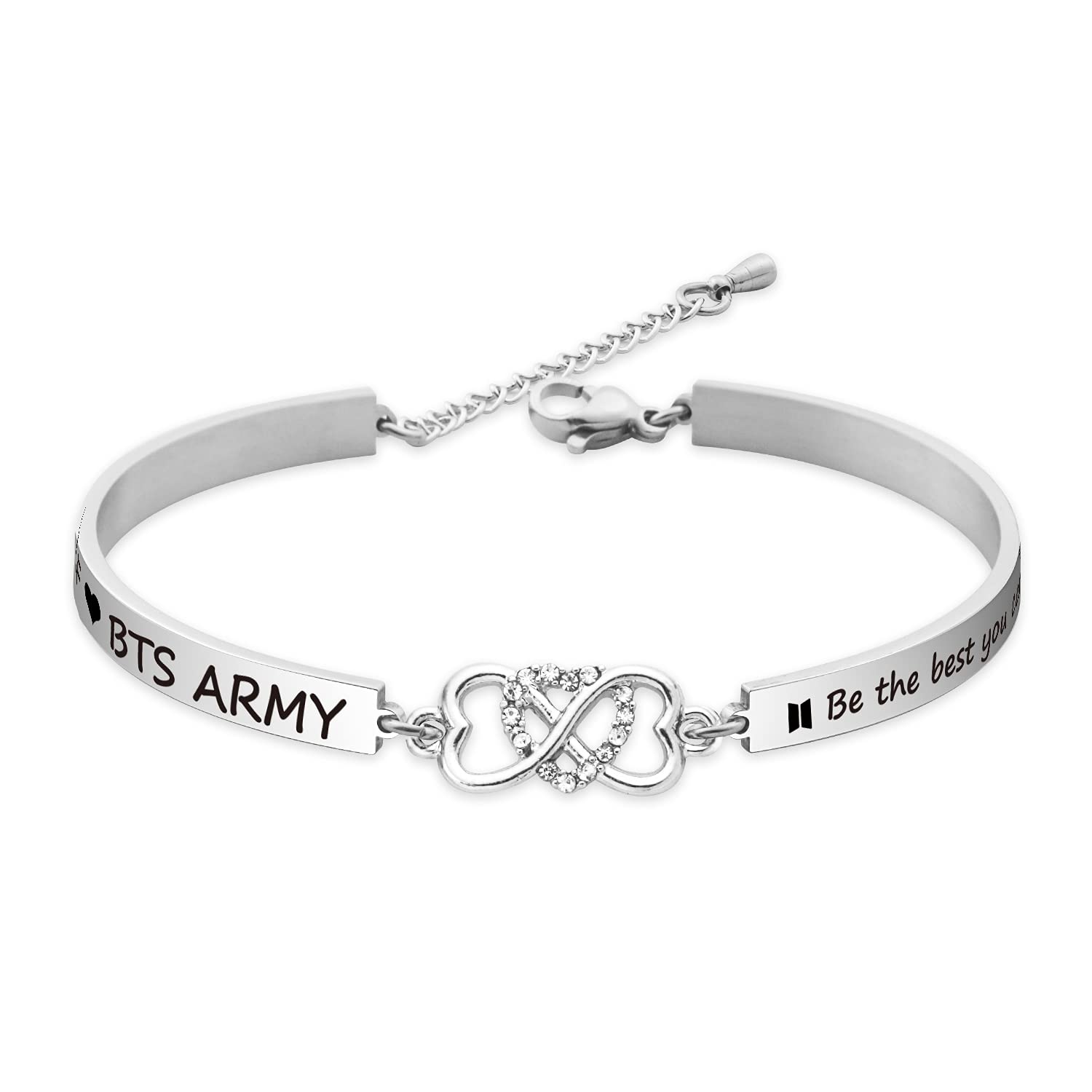 BTS Love Yourself Bracelet - Kpop Bangtan Boys Fan Gift, BTS Merchandise for ARMY, Unisex Friendship Bracelet - Perfect for Concerts, Birthdays, and Kpop Collectors