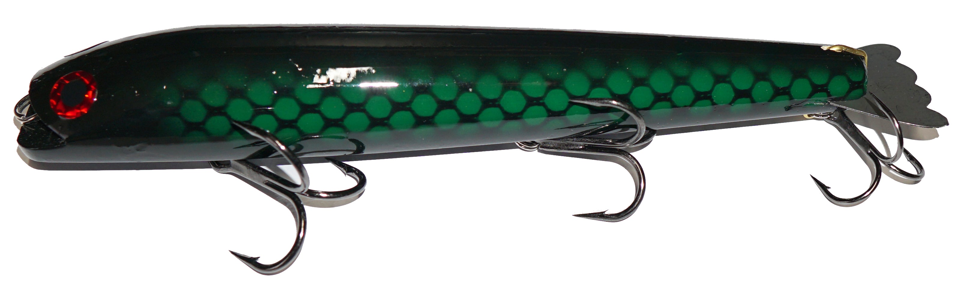 Bobbie Baits 9 Weighted Jerk Bait Fishing Lure - Topwater Bass Fishing Bait for Freshwater & Saltwater - Perfect for Jerking, Twitching & Pausing Techniques