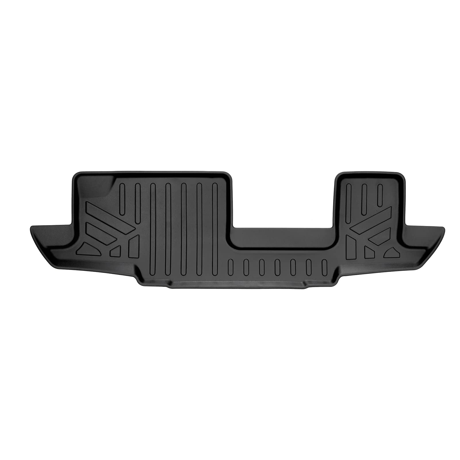 Premium SMARTLINER Custom Fit Floor Mats - 3rd Row Liner in Black for 2022-2023 Nissan Pathfinder (8-Passenger) & Infiniti QX60 (7-Passenger) | All-Weather Protection, Perfect Fit, Easy to Clean - Ideal for Family Road Trips, School Runs & Outdoor Adventures