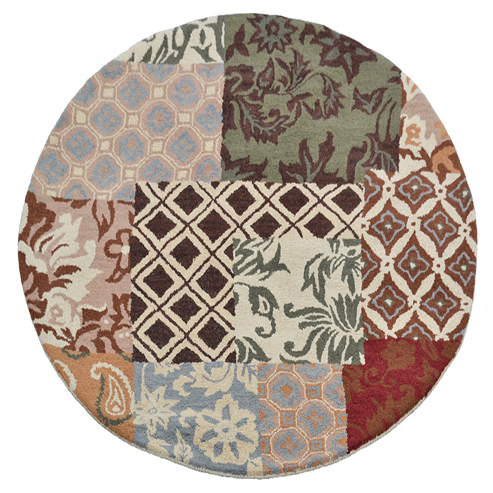 Hand Tufted Icelandic Poppy Rug - Soft Bohemian Wool Area Rug for Living Room, Bedroom & Nursery Decor