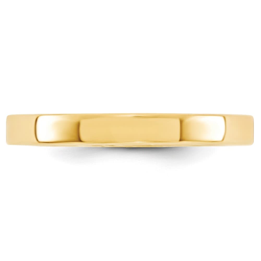 10K Yellow Gold 3mm Comfort Fit Wedding Band Ring for Women - Classic Bridal Engagement Ring, Durable Fine Jewelry Gift for Her - Perfect for Anniversaries, Proposals & Everyday Elegance