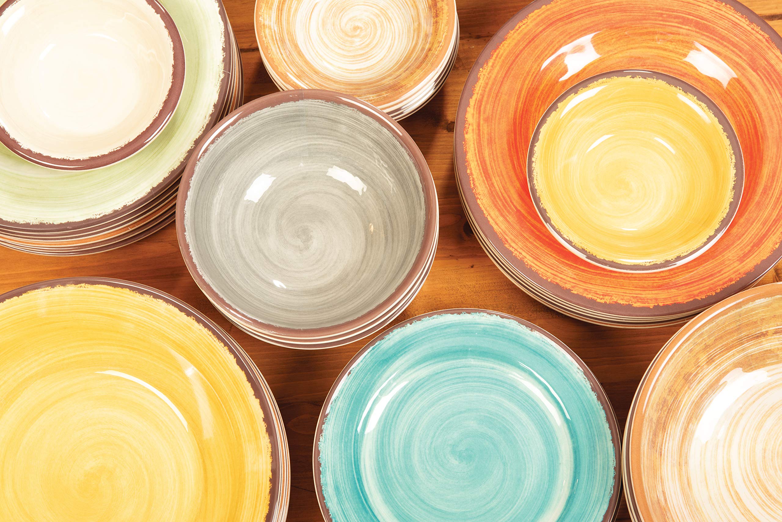 Carlisle FoodService 4.5oz Melamine Reusable Plastic Bowl - Pottery Style Serving Dish for Fruits, Salads, Snacks - Durable & Lightweight for Home, Restaurant, Catering (Pack of 48, Aqua Blue) - Perfect for Parties, Picnics & Daily Kitchen Use