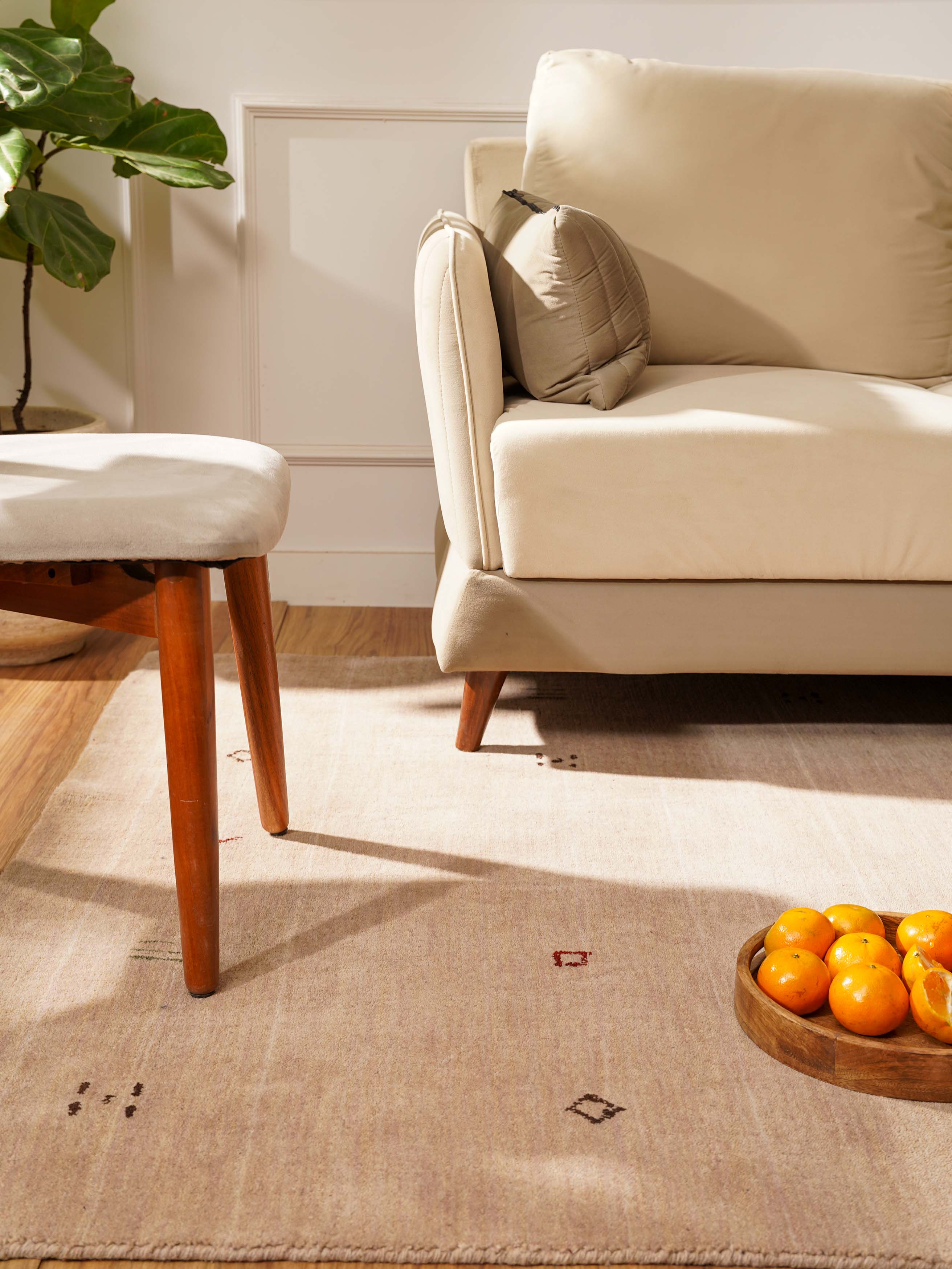 Premium Hand Knotted Wool Rug - Soft & Durable, Traditional Persian Design, Perfect for Living Room, Bedroom & Office Decor