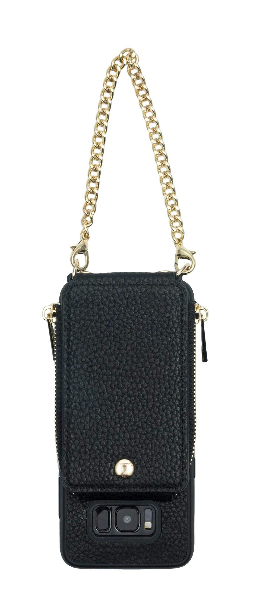 Galaxy S9+ All-in-One Crossbody Phone Case with Wallet - Black | Perfect for Travel, Shopping & Everyday Use