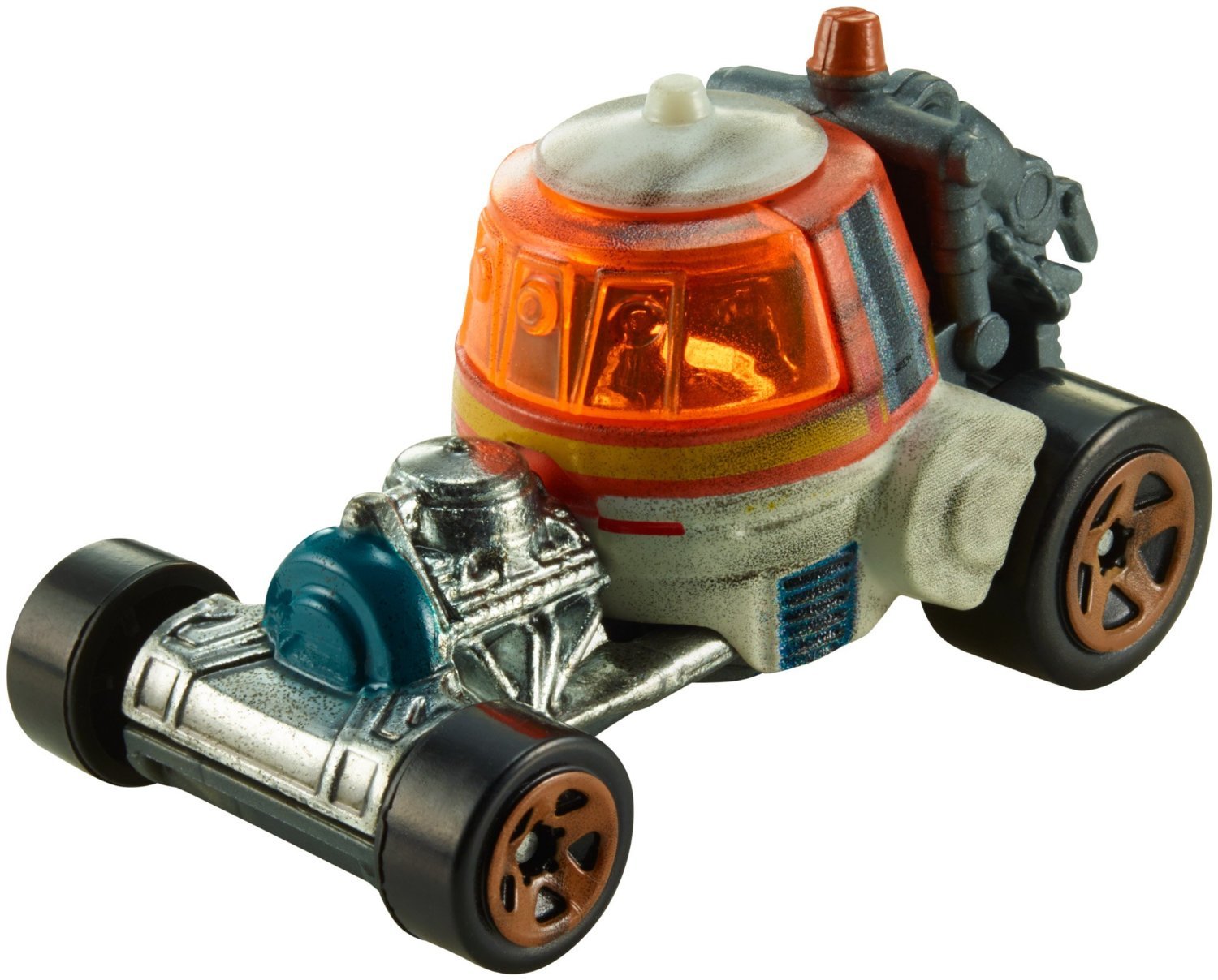 Hot Wheels Star Wars Rebels Chopper Character Die-Cast Vehicle - Collectible Toy Car for Kids & Adults - Perfect for Display, Play & Star Wars Fans Collection