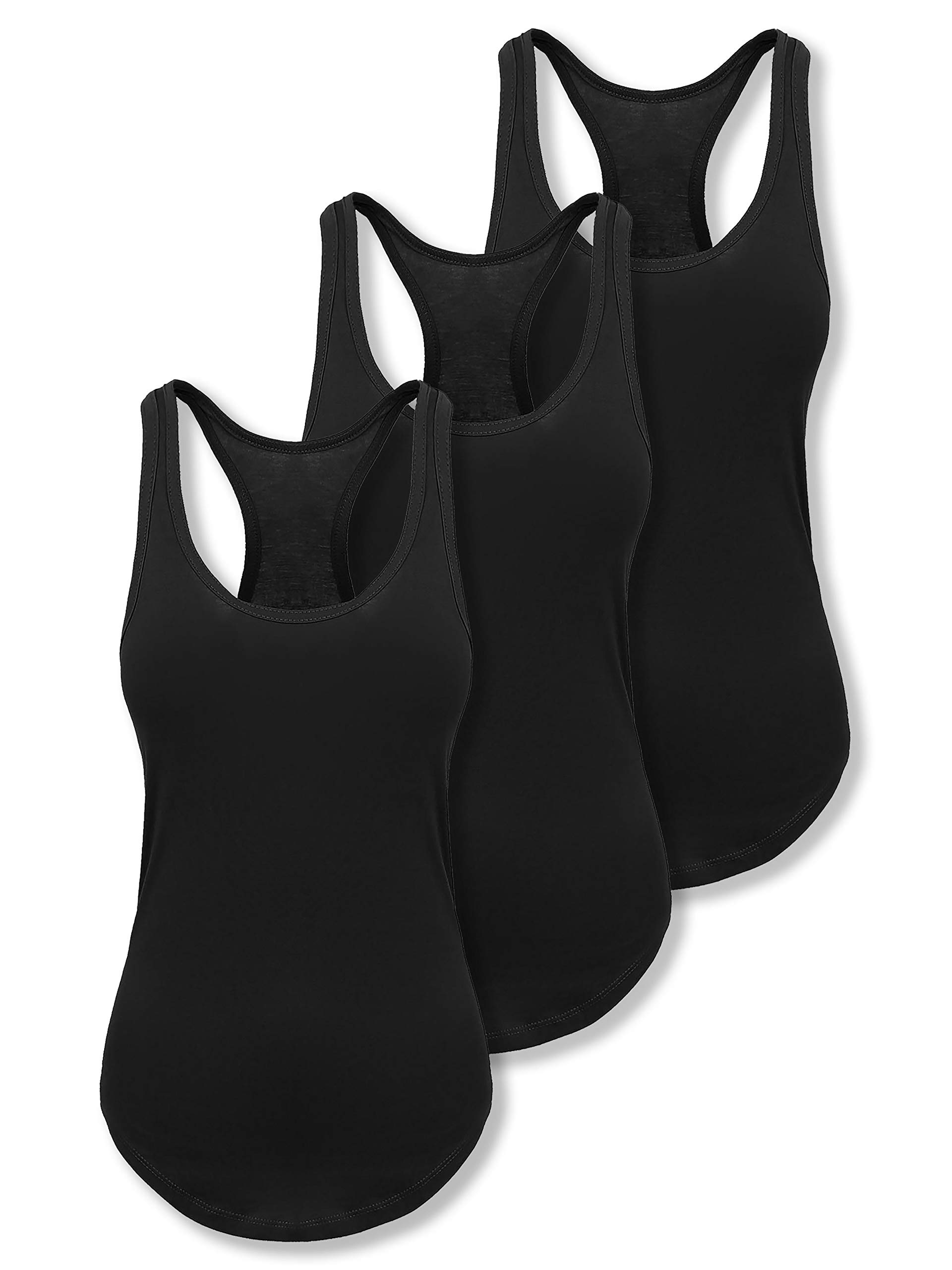 Ma Croix Essentials Women's Racerback Tank Top - Breathable Workout Shirt for Yoga, Gym & Running - Lightweight Activewear for Fitness & Lounge Wear