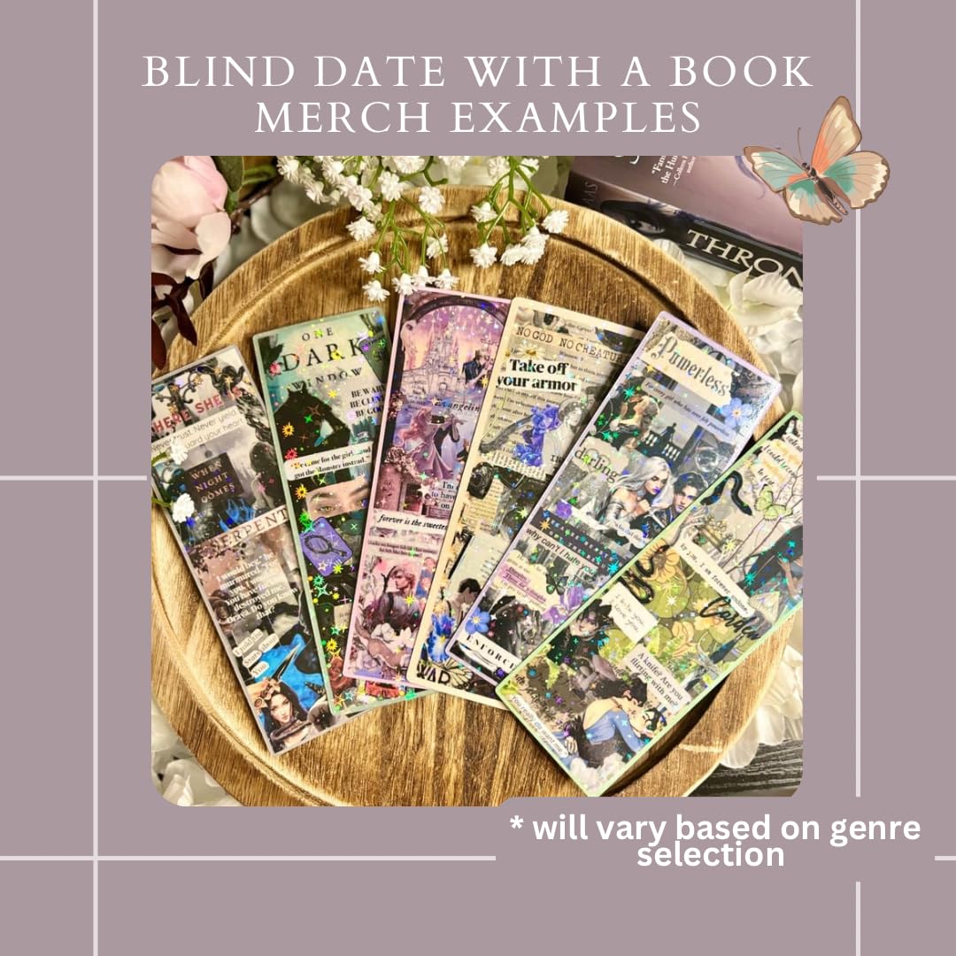Blind Date With a Book - Unwrap Your New Favorite Fantasy Novel | Unique Book Gift Idea for Readers & Book Lovers | Perfect for Book Clubs, Birthday Gifts, and Cozy Reading Nights