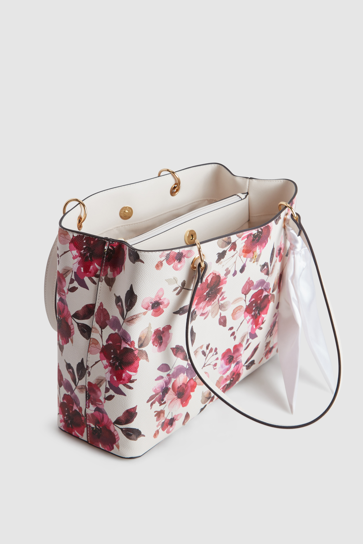 Rosewater Scarf Tote Bag - Stylish & Versatile Women's Fashion Accessory for Travel, Beach, Shopping & Everyday Use