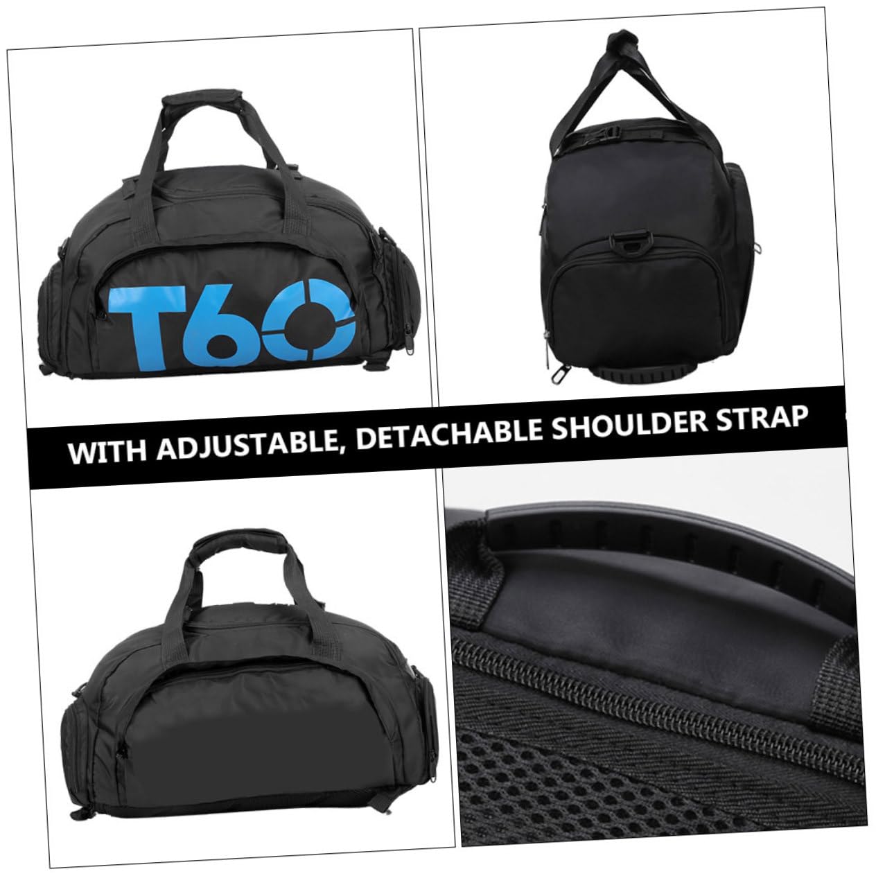 Kisangel Titanium Tent Stakes - Lightweight Backpacking Gear for Camping, Hiking & Outdoor Adventures - Durable Polyester Shoulder Bag with Mesh Pockets for Sports & Travel Accessories