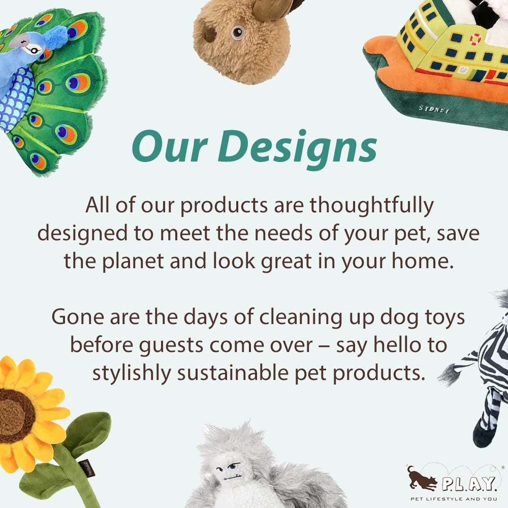 P.L.A.Y. Cute Cat Toys - Feline Frenzy Animal Critter Themed Catnip Filled Toy for Adult Cats & Kittens - Machine Washable, Eco-Friendly Recycled Materials with Crinkle & Rattle Sounds (Hooti-Ful Owl, 2-Pack) - Perfect for Playtime, Training & Indoor Entertainment