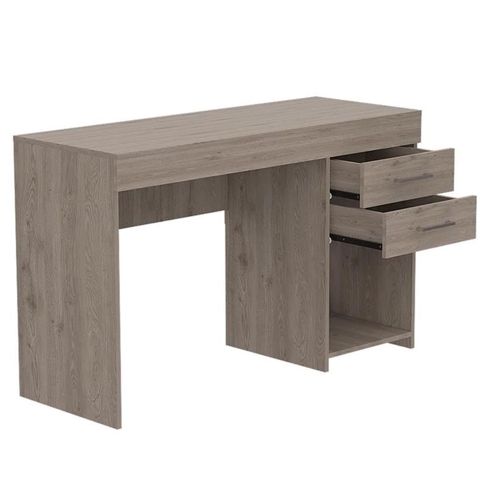UrbanPro Modern Engineered Wood 2-Drawer Computer Desk - Home Office Workstation for Small Spaces, Gaming & Study (Espresso Finish)