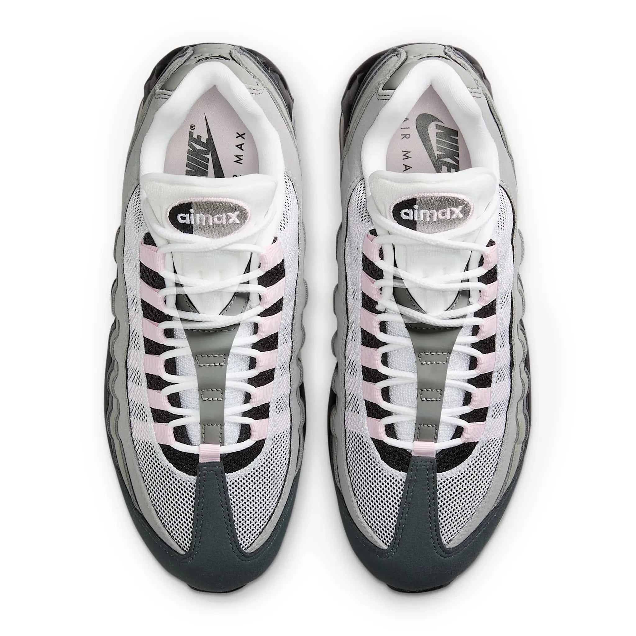 Nike Air Max 95 OG Big Bubble Pink Foam Women's Running Shoes - Retro Sneakers for Jogging, Gym Workouts & Casual Streetwear Fashion