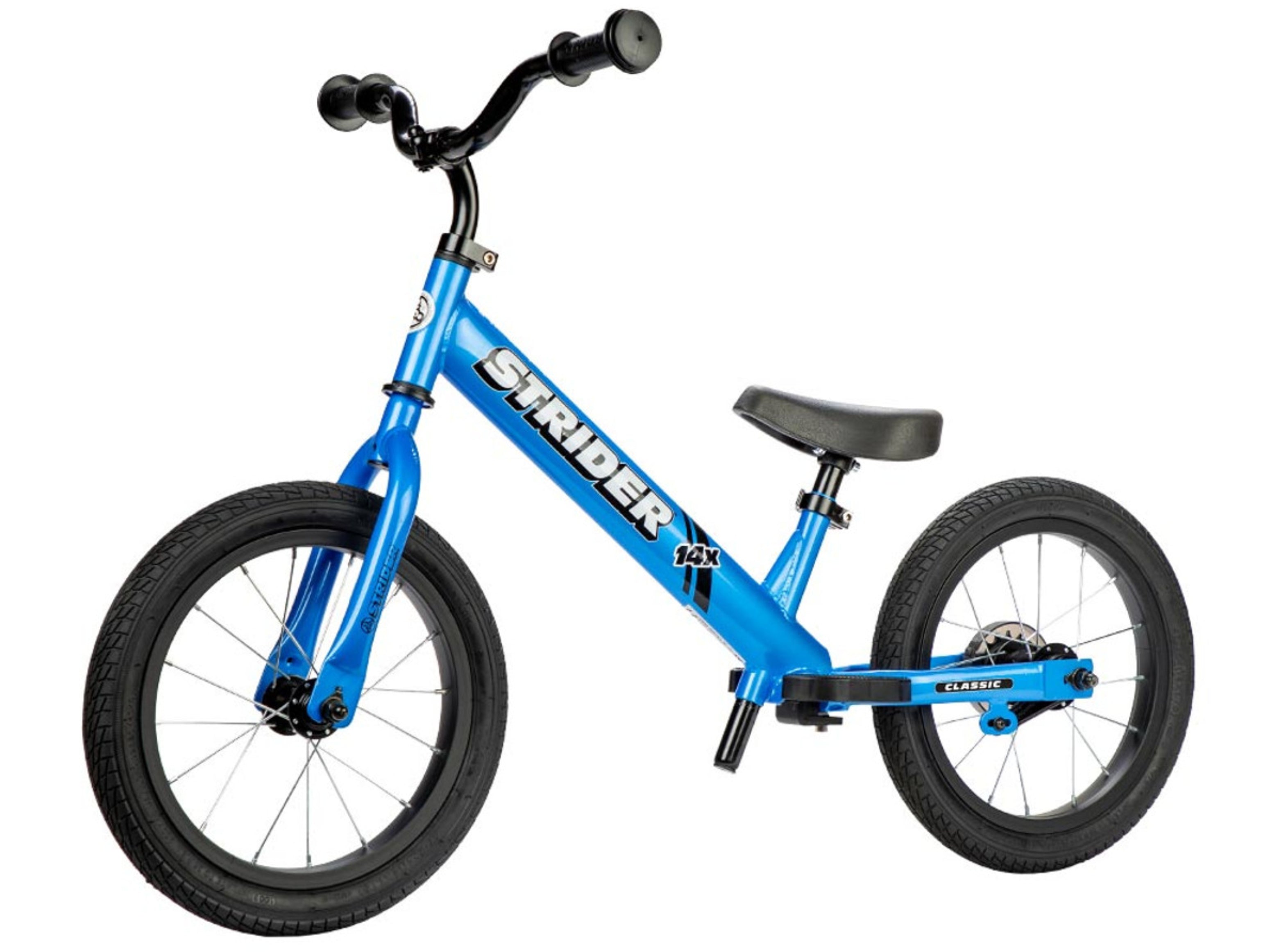 Strider 14x Convertible Balance Bike for Kids Ages 3-7 | Adjustable Seat & Handlebars | Learn to Ride Easily | Perfect for Backyard, Park & Neighborhood Rides