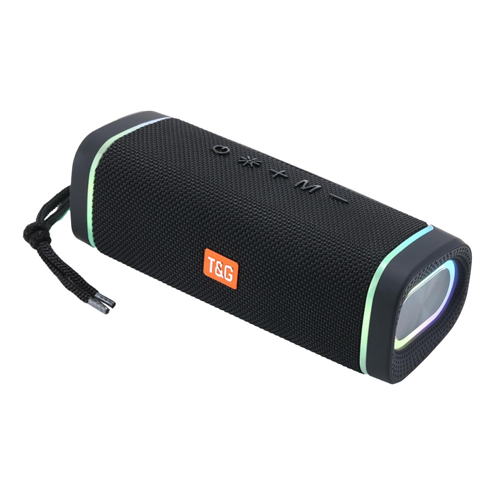Aizuoni Wireless Bluetooth Speaker - Portable Waterproof Dustproof Outdoor Speaker with Rechargeable Battery & Carrying Strap - Perfect for Hiking, Camping, Beach, Pool Parties & Backyard BBQs