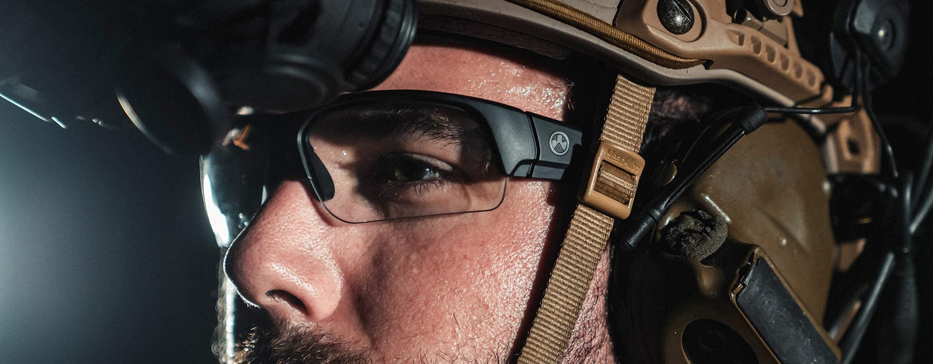Magpul Helix Tactical Sunglasses – Military Ballistic Eyewear for Shooting & Outdoor Activities – Durable UV Protection Glasses for Men & Women – Perfect for Hunting, Range Training & Adventure Sports