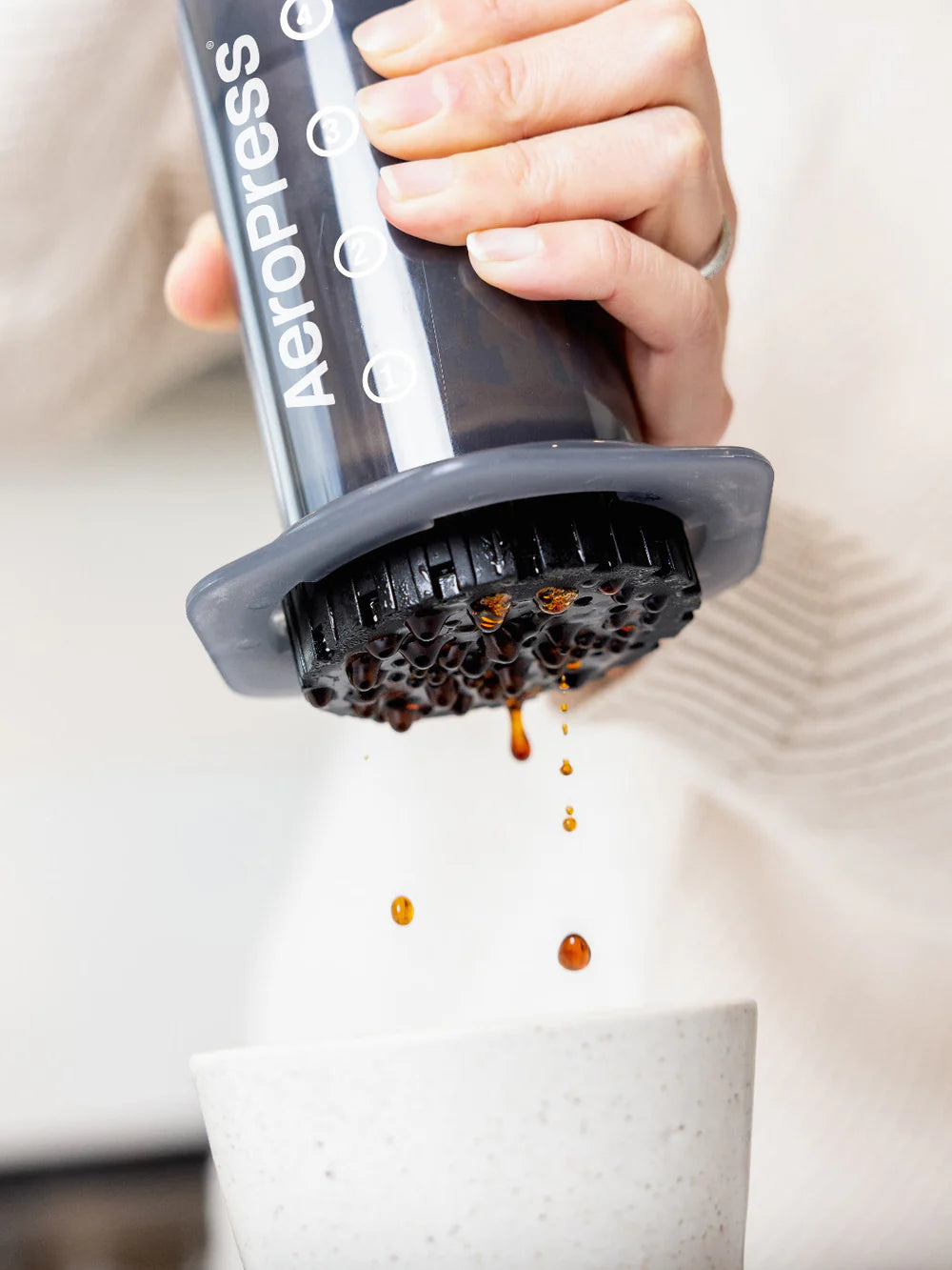 Aeropress Coffee Maker – Portable Espresso & Coffee Press for Travel, Camping, Home & Office – Fast & Easy Brewing with Rich Flavor