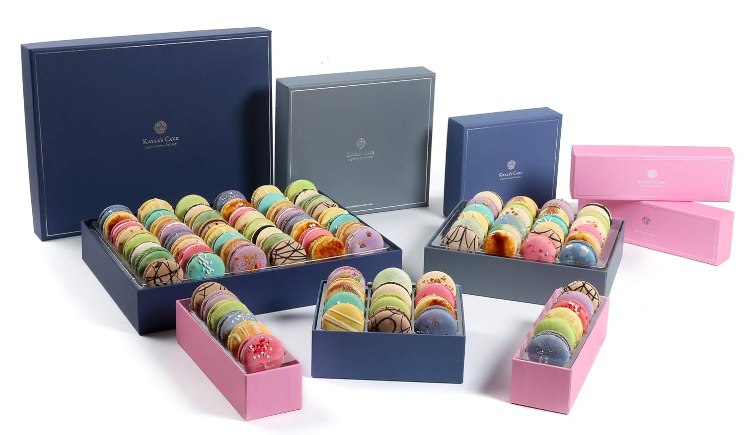 Premium French Macarons Gift Box - 6 Signature Flavors (Pack of 10) | Gourmet Chocolate Cookies & Desserts | Birthday, Holiday, Thank You Gift Baskets & Care Packages | Perfect for Parties, Corporate Gifts & Special Occasions