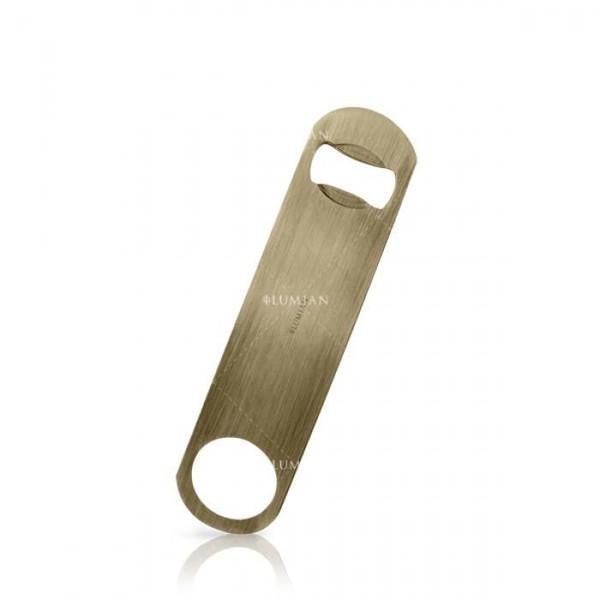 Stainless Steel Bronze Colored Bottle Opener - Perfect for Bars, Parties, and Home Use
