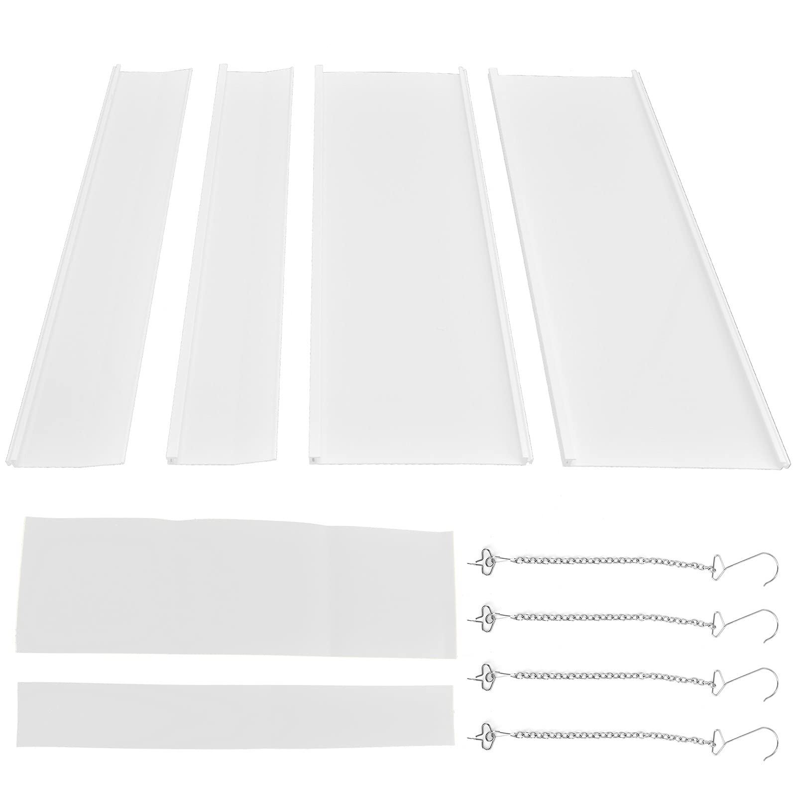Zerodis 45x45cm Central Wind Shield Air Conditioner Deflector - Ceiling AC Baffle for Home, Bedroom & Office | Improves Airflow & Temperature Control | Perfect for Energy Efficiency & Comfort
