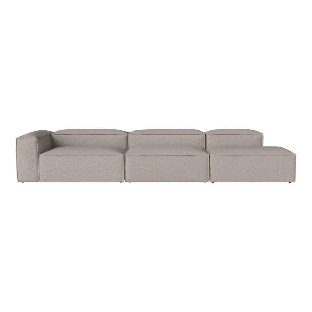 Cosima 3-Seater Sofa with Open End - Modern Living Room Furniture for Small Spaces | Perfect for Apartments, Studios & Cozy Home Decor