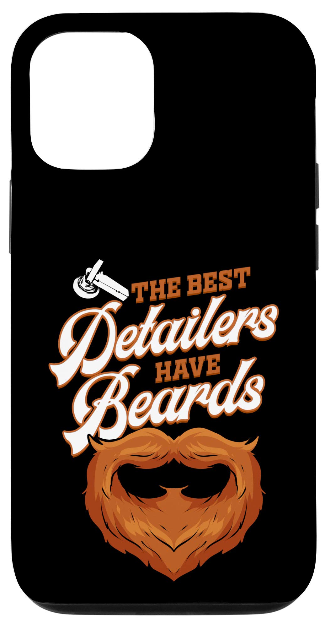 iPhone 12/12 Pro Car Detailing Case - Auto Detailer Beard for Car Cleaning & Protection | Perfect for Professional Detailing, Mobile Grooming & Vehicle Maintenance