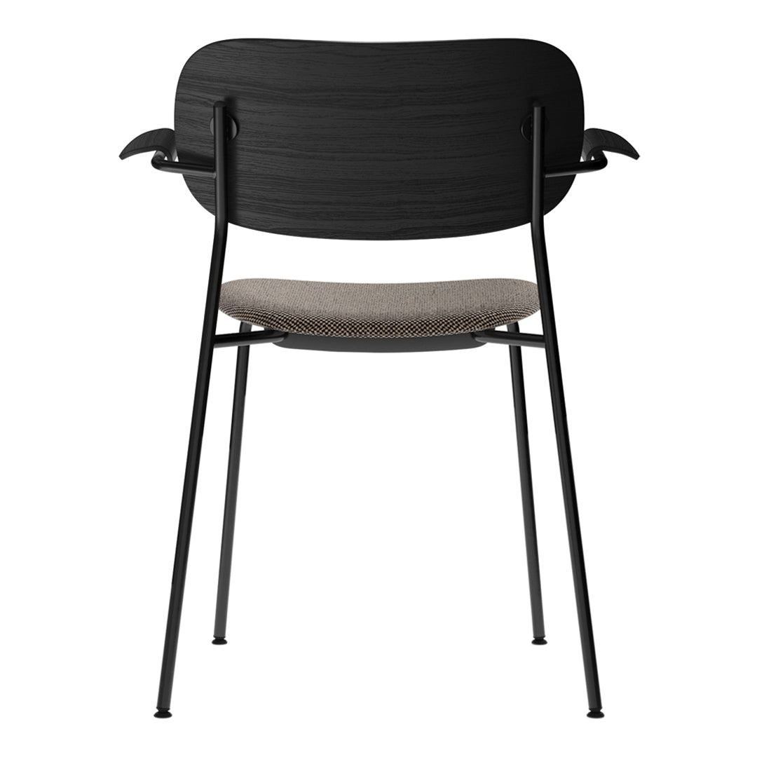 Modern Wooden Dining Chairs with Armrests & Upholstered Seats - Comfortable Kitchen, Dining Room, and Breakfast Nook Furniture for Home Decor