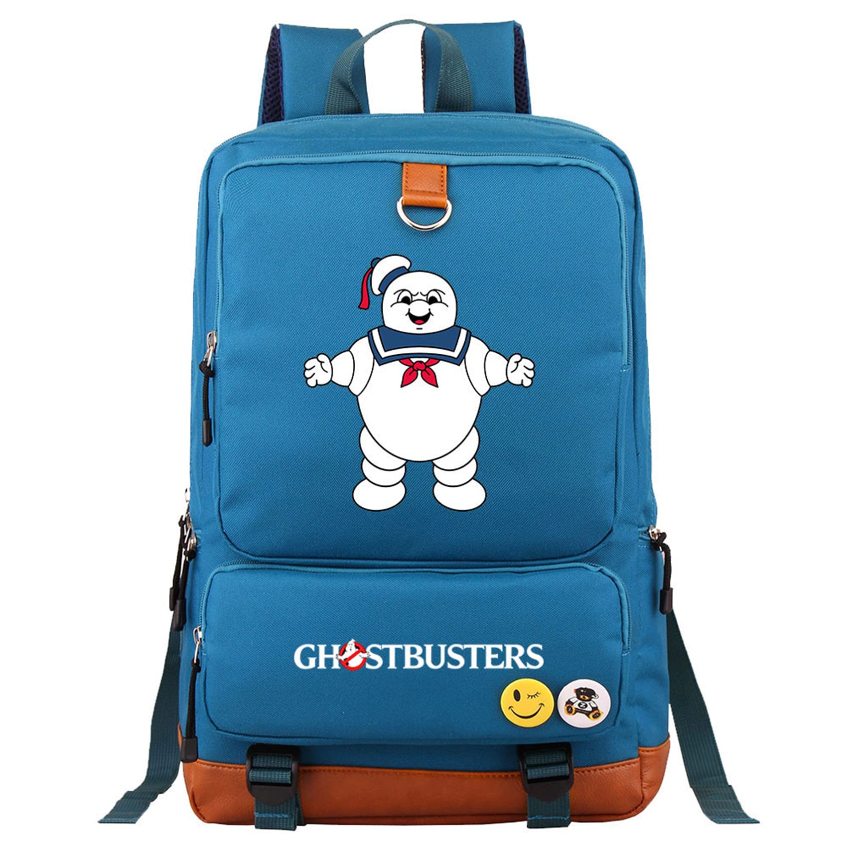 Durable Ghostbusters Themed School Backpack for Boys & Girls - Water-Resistant Bookbag for Outdoor Activities, College & Daily Use