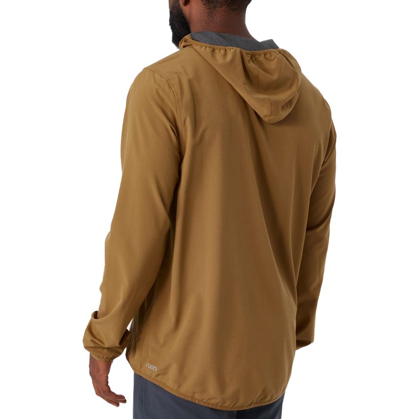 Men's Lightweight Waterproof Outdoor Training Jacket - Windproof Shell for Hiking, Running & Gym Workouts