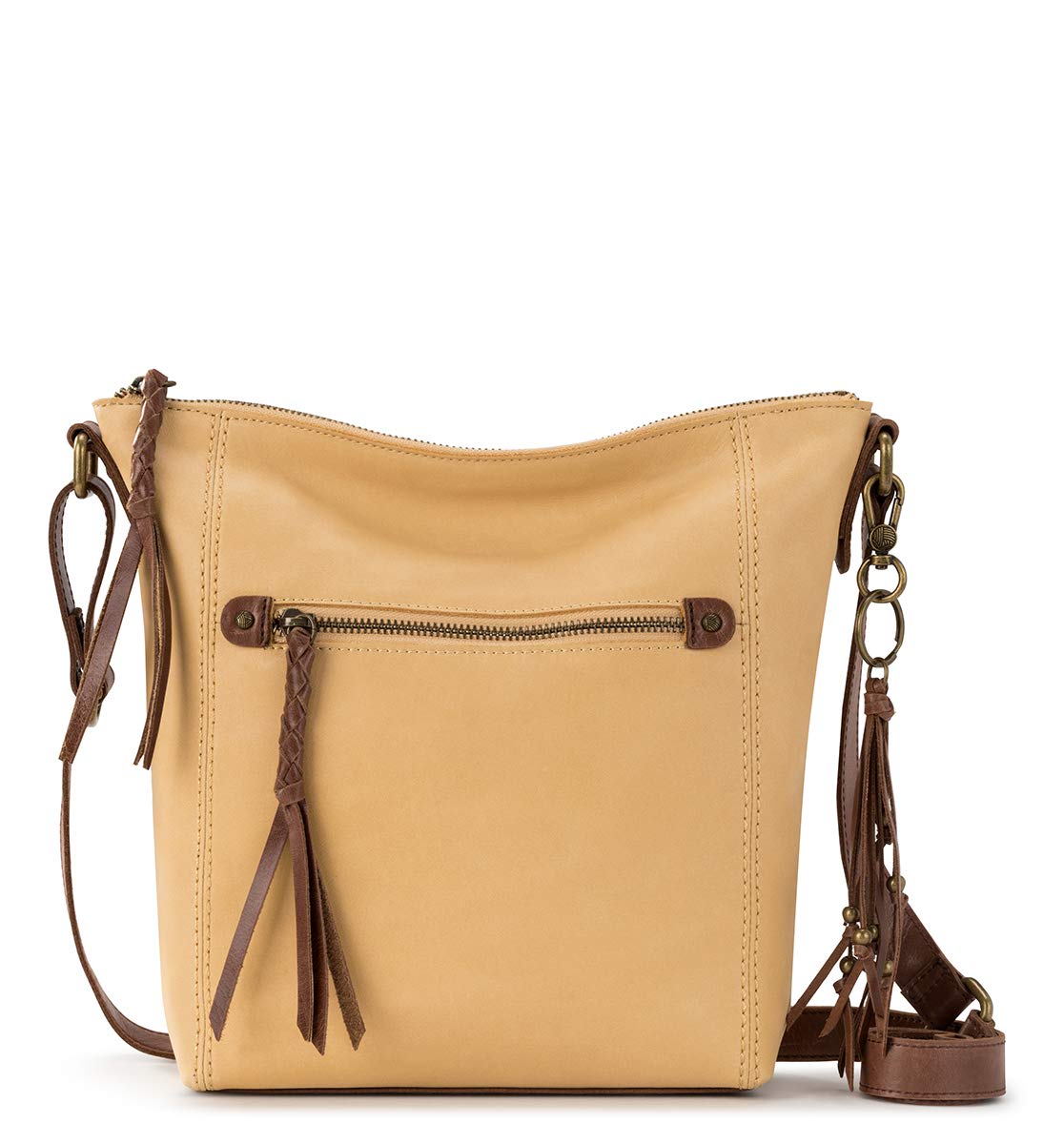 The Sak Women's Ashland Crossbody Bag - Stylish & Functional Leather Purse for Everyday Use, Work & Travel