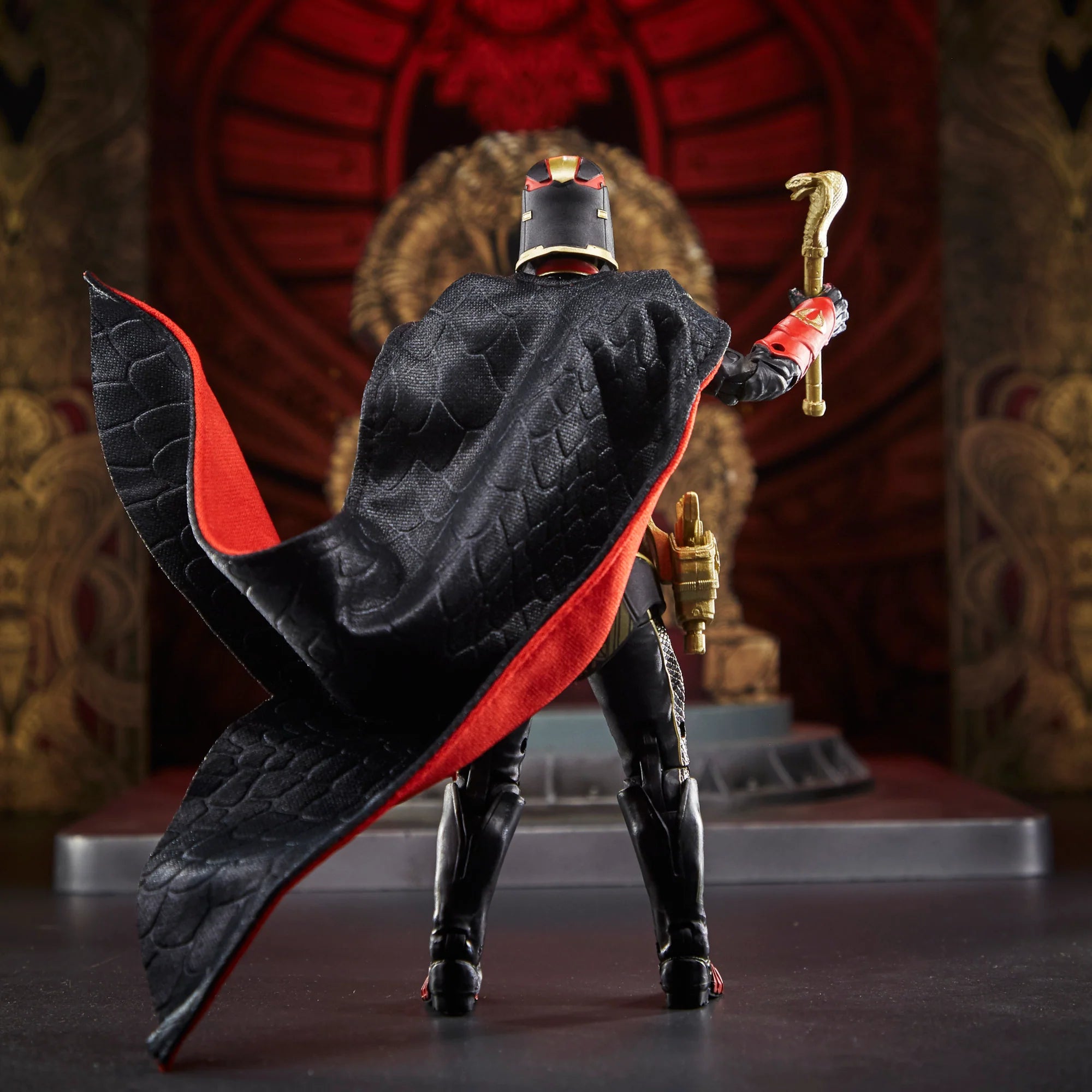 G.I. Joe Classified Series Snake Supreme Cobra Commander Action Figure - Premium Collectible Toy for Display & Play - Perfect for Fans, Collectors & Gift Giving