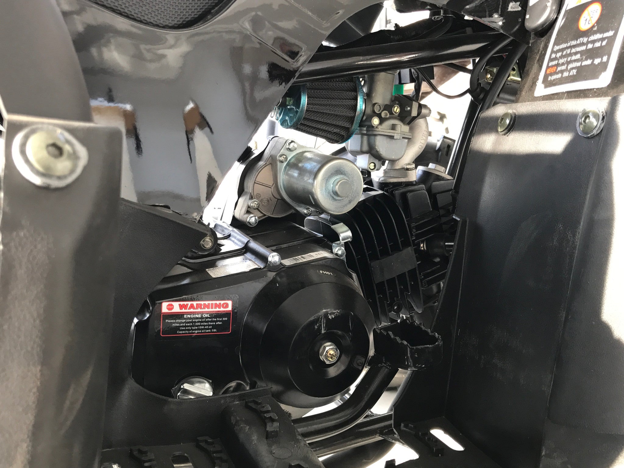 Venom Kodiak 125cc ATV - Fully Automatic with Reverse Gear for Off-Road Adventure & Trail Riding