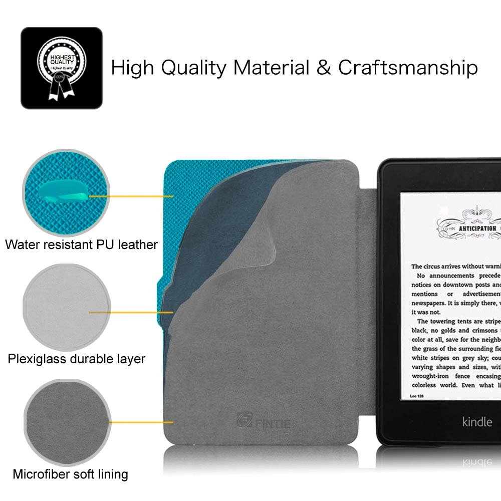 Fintie Slimshell Protective Case for Kindle Paperwhite 6
