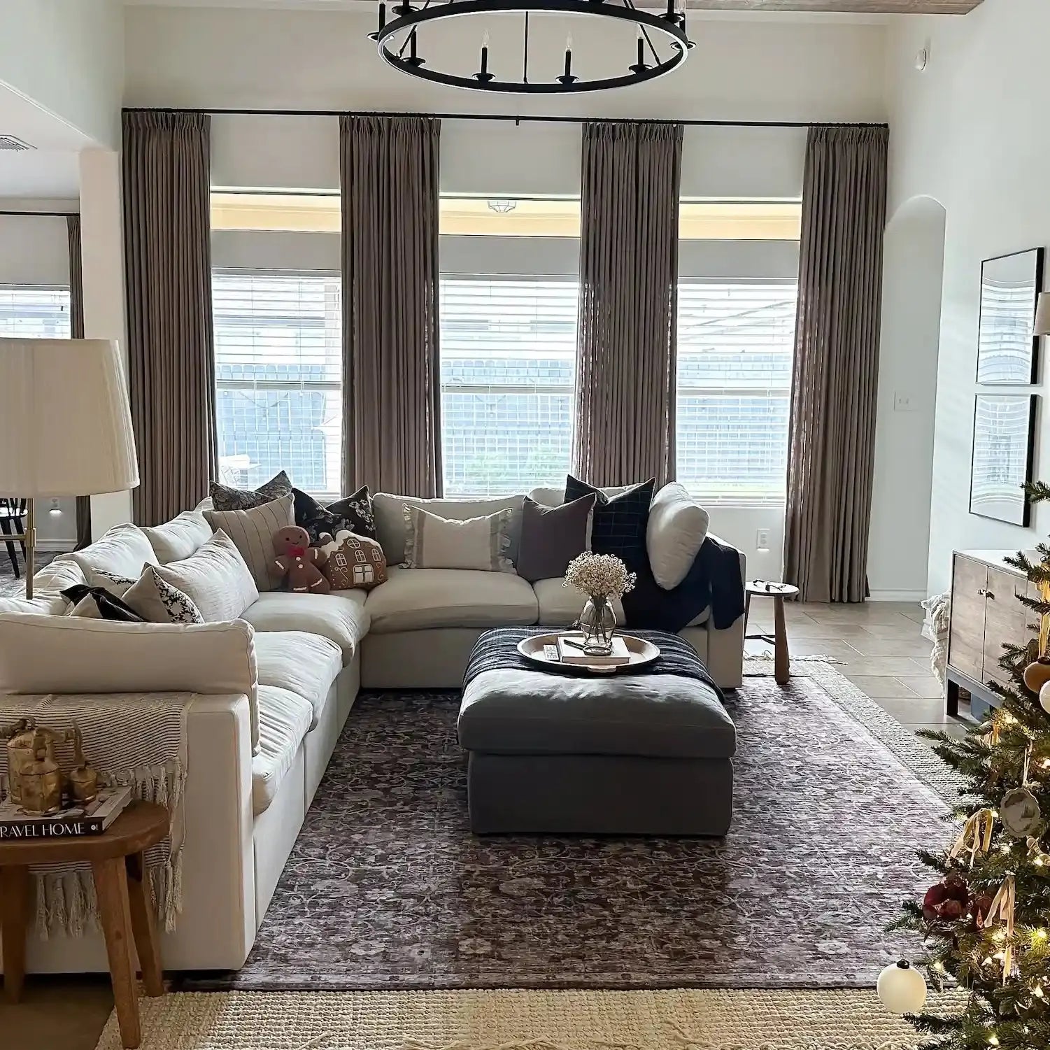 Blackout Curtains Pinch Pleated Drapes for Bedroom & Living Room - Liz Premium Thermal Insulated Room Darkening Window Treatments for Better Sleep & Privacy
