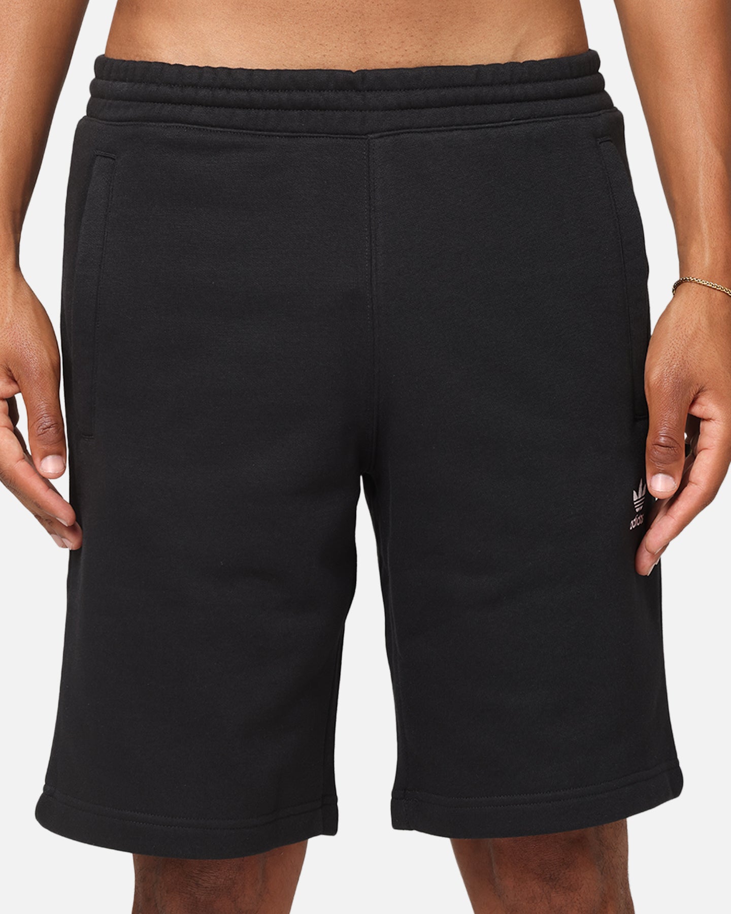 Adidas Essential Men's Running Shorts - Black Athletic Workout Shorts for Gym, Jogging & Casual Wear