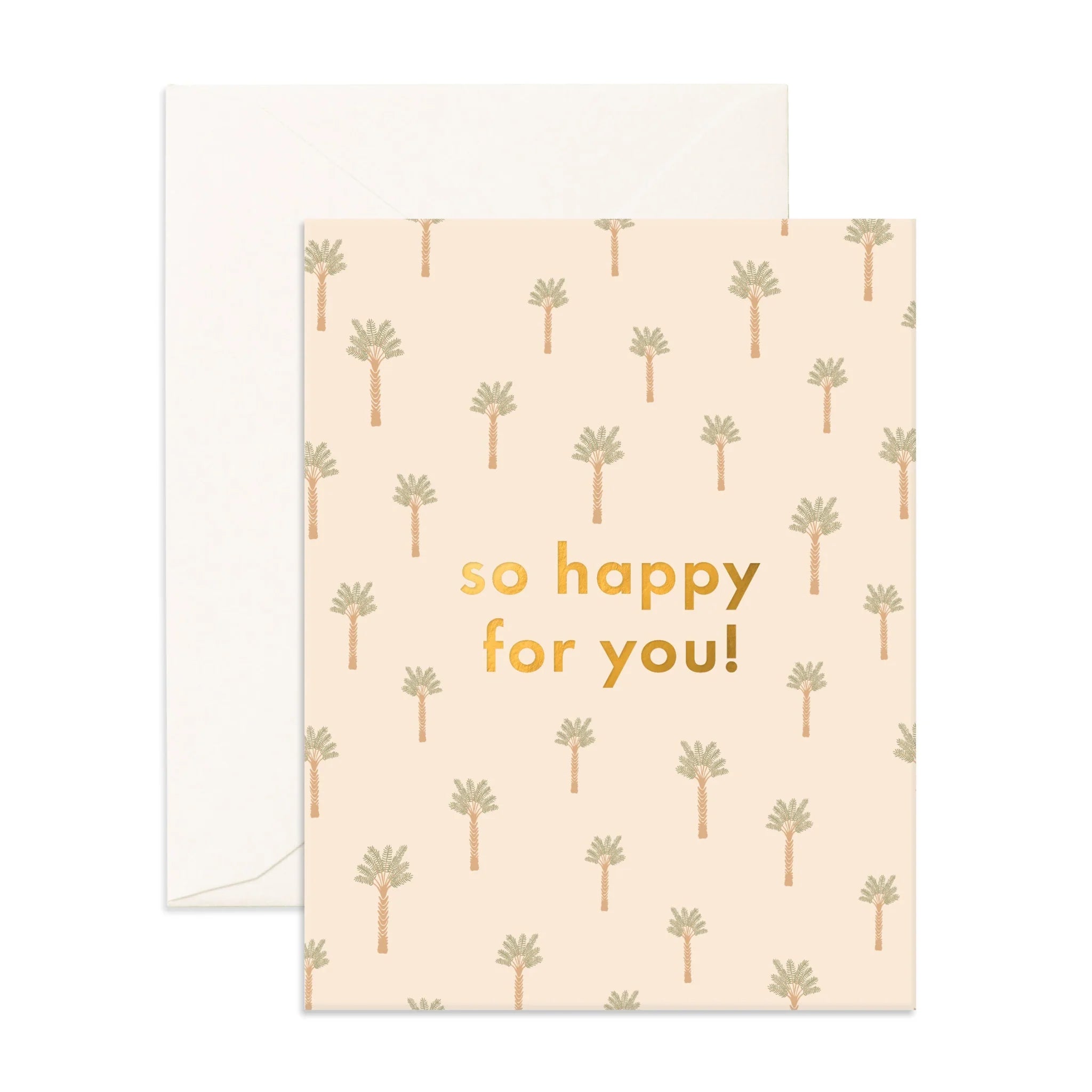 Happy Tiny Palms Greeting Card - Cute Miniature Greeting Cards for Birthdays, Thank You & Special Occasions - Perfect for Baby Showers, Weddings & Friendship Gifts