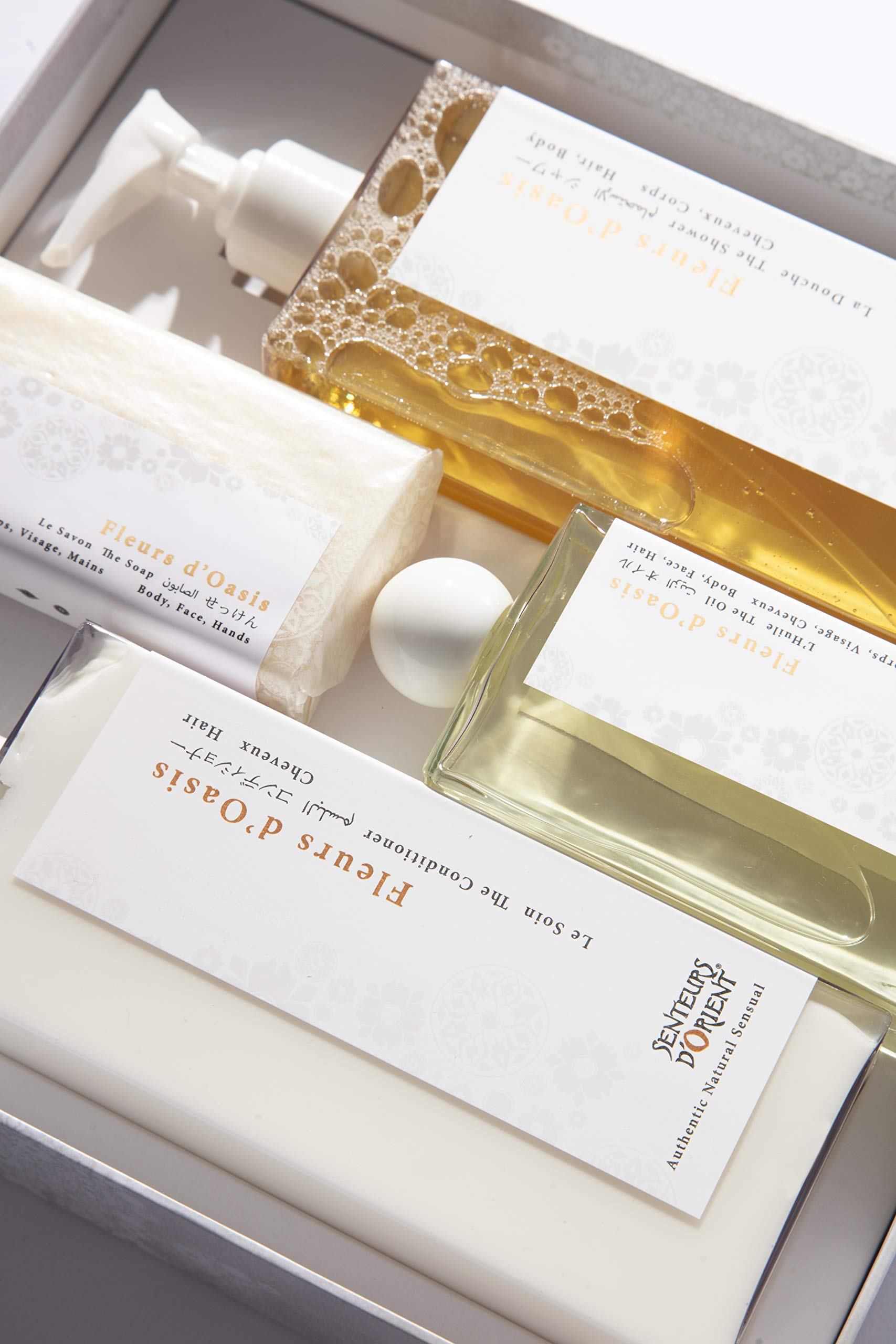 Senteurs d'Orient Fleurs d'Oasis Luxury Body Gift Set - Exotic Floral Scented Body Care for Women | Perfect for Spa Day, Romantic Gifts & Self-Care Pampering